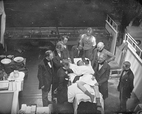 AnesthesiaUg's tweet photo. #AnaesthesiaHistory
The first successful surgical procedure performed with anaesthesia took place at Massachusetts General Hospital on October 16, 1846. This was performed by renowned Surgeons Morton and John Collins Warren (1778-1856)
Source: https://t.co/wBYMWiK9vE https://t.co/NZjcGcVhoO