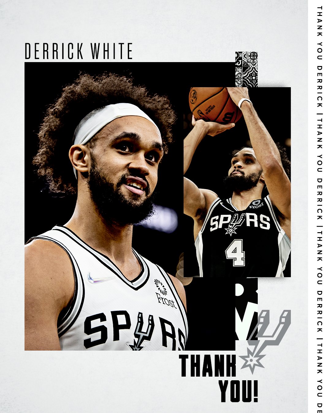 Spurs fan art: Derrick White featured