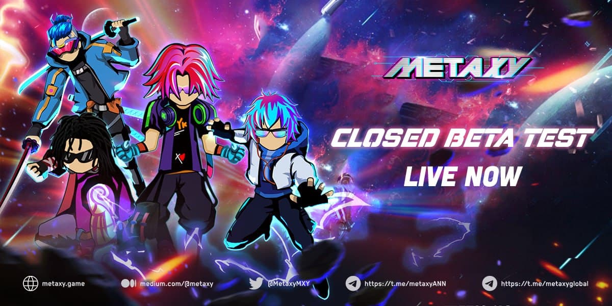 croc_capital's tweet photo. ⚡️⚡️ Metaxy Closed Beta Test is LIVE ⚡️⚡️

Our partner MetaXY is inviting you to be one of 500 first participants of Closed Beta Test. Don’t miss this chance!
@metaxyglobal

👉 Go to https://t.co/bFglDJm8KG and click on PLAY NOW to join the… https://t.co/Zf3p3TN7gN https://t.co/65tfiFtzFE