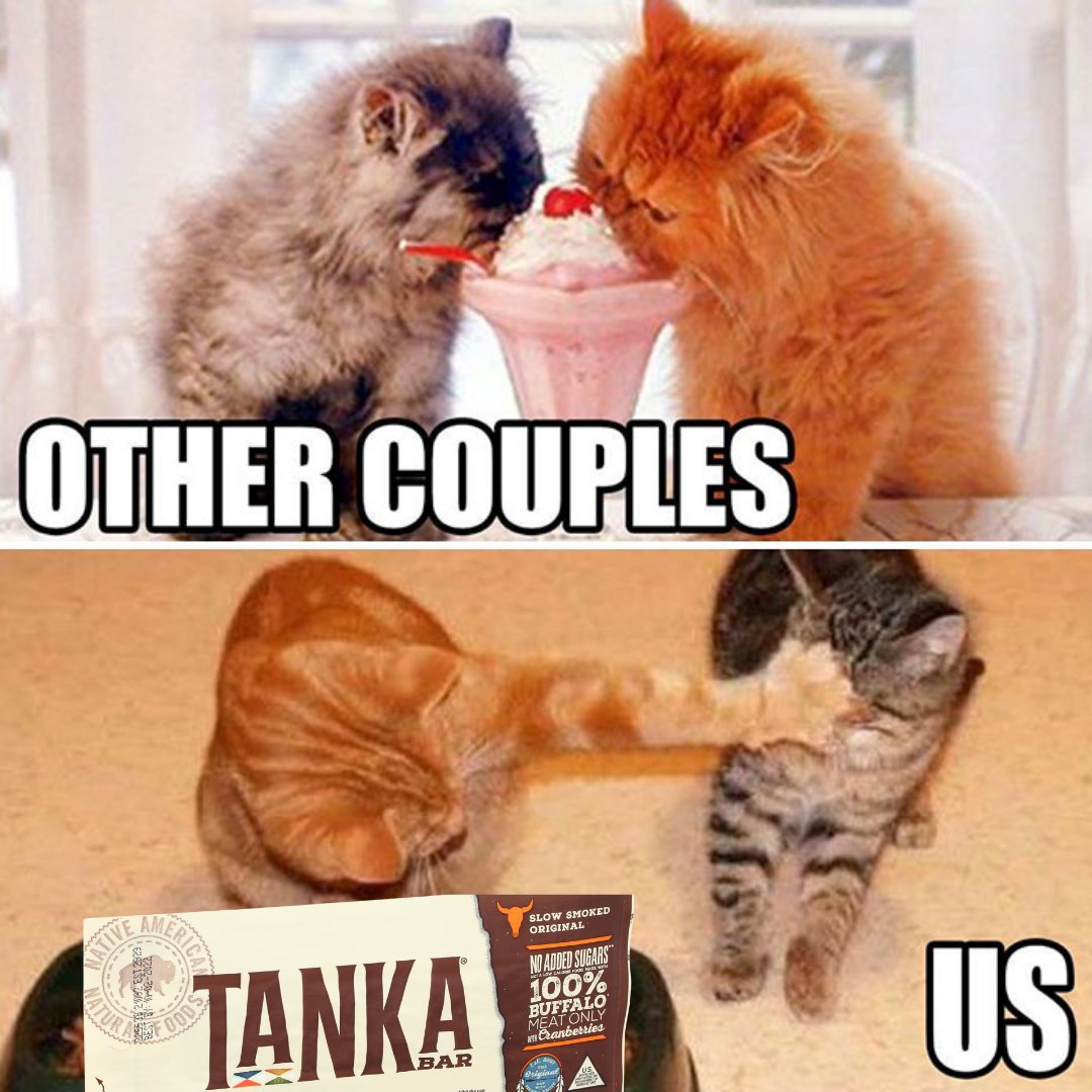 TankaBar's tweet image. Ah gee, not THAT bad! Get Tanka Bites instead. That way you can share with your favorite snag. 

Pssst....Check the link in our bio shop!

#nativehumor #valentinesday2022