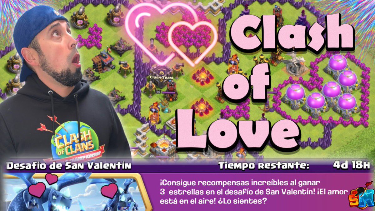 🛑NUEVO VIDEO🛑
#ClashOfClans 

Llega el amor a Clash of Clans😍
✅Desafío para enamorados 

Ven y prueba tus habilidades 
Video aquí🔽
youtu.be/2UOHuPKTQHw

Fuegooo🤟🏼🔥