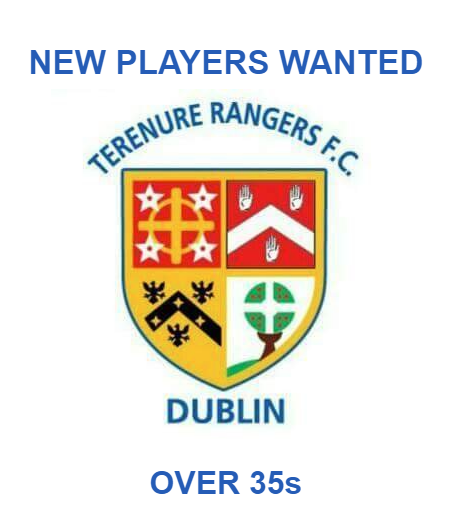 terenurerangers's tweet photo. *NEW PLAYERS WANTED, OVER 35s*
Terenure Rangers over 35s are looking for players to add to their squad. Training once a week on astro &amp; playing Saturdays 2.30 in the VEC. Season from Mar – Oct
Please contact Mark Glynn 087 8225623. Give it a try or you might regret it.😉 https://t.co/upD58rrCEl