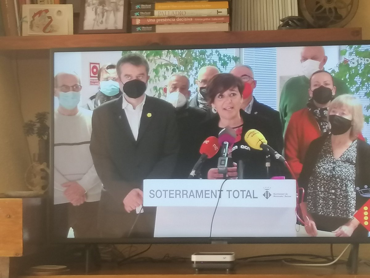 qfornes's tweet photo. Soterrament vies Renfe a Montcada, bona notícia. Avui alcaldessa @lauramir77 ha recordat la lluita infatigable  per aconseguir-ho https://t.co/00SoUGgddZ