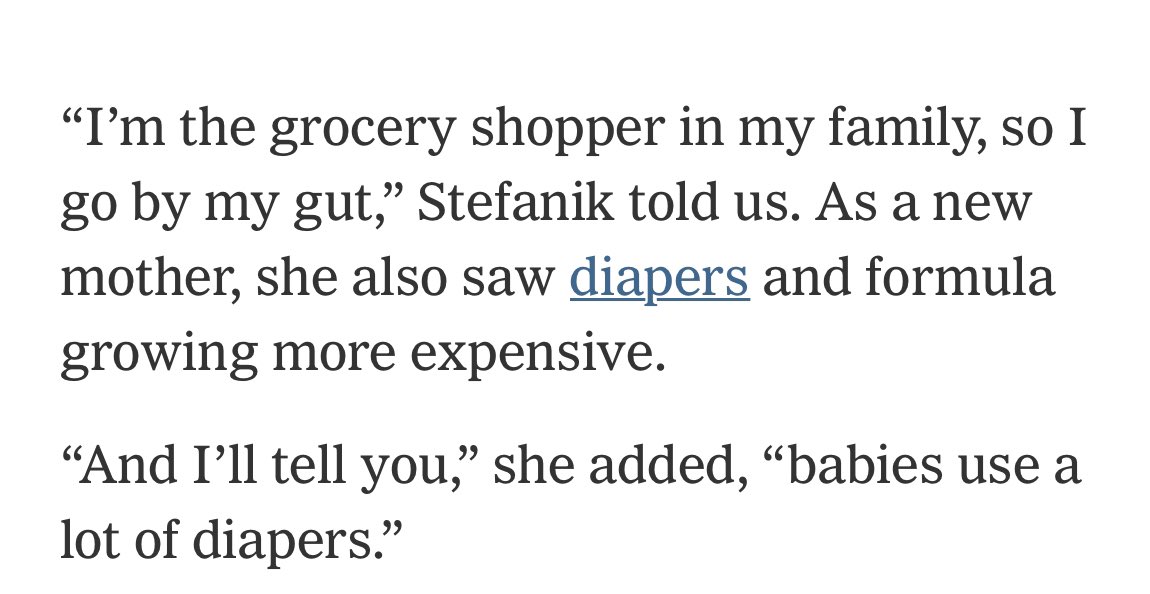 Also, apparently babies go through a lot of diapers and the NYT is on it!