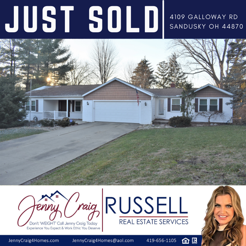 SOLD in PERKINS!  Another listing sold at TOP DOLLAR!  

If you are ready to take advantage of the low inventory and high demand, don't 'WEIGHT' call Jenny Craig today at 419-656-1105 for your FREE comparative market analysis! https://t.co/TuoqFCKxeL