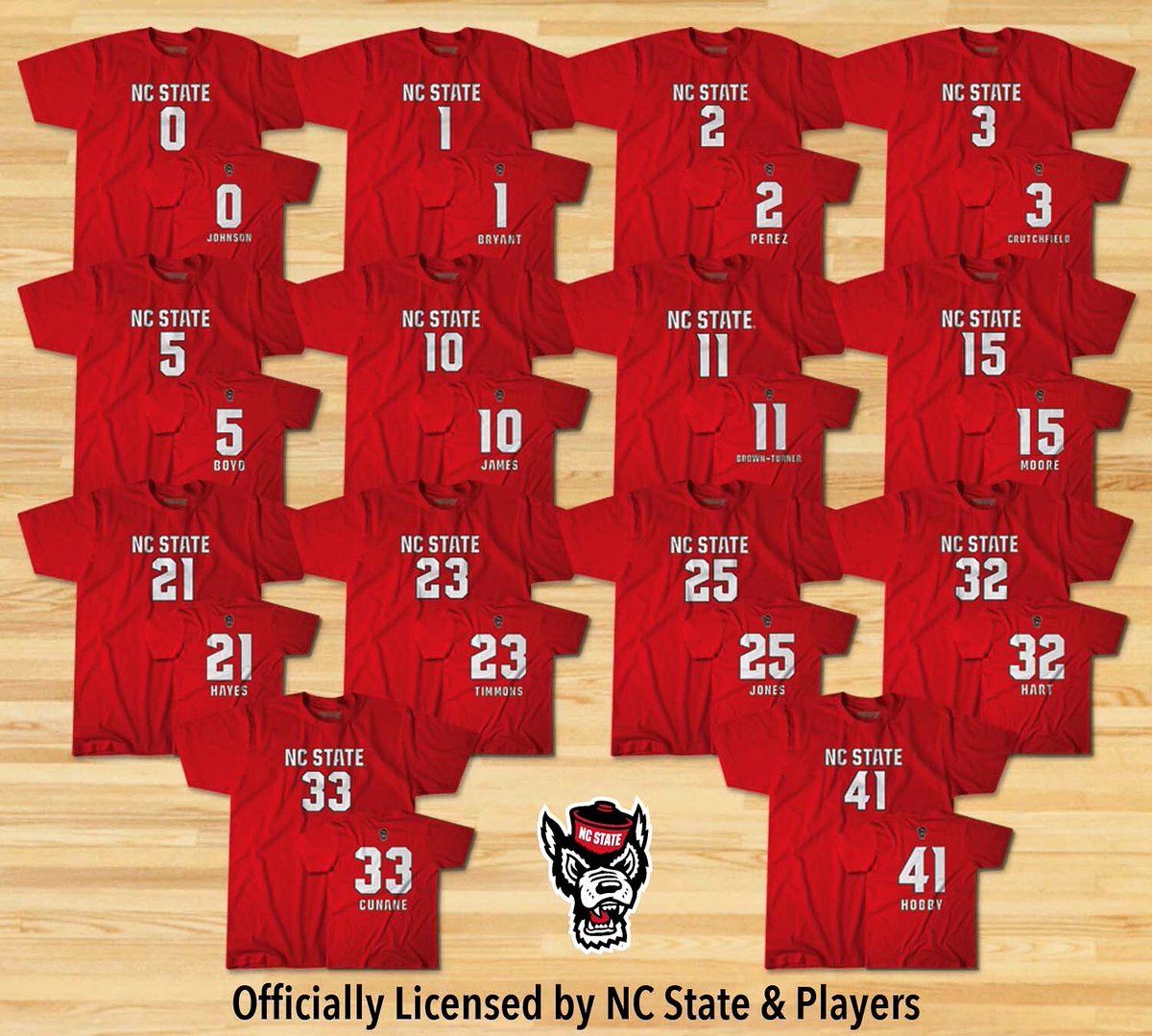 Pack Pride (@packpride) on Twitter photo Want to show your support for <a href="/PackWomensBball/">NC State WBB 🐺🏀</a>? Get the shirsey of your favorite player — or all 14 of them — now through BreakingT!
Direct link: breakingt.com/collections/nc… Want to show your support for <a href="/PackWomensBball/">NC State WBB 🐺🏀</a>? Get the shirsey of your favorite player — or all 14 of them — now through BreakingT!
Direct link: breakingt.com/collections/nc…