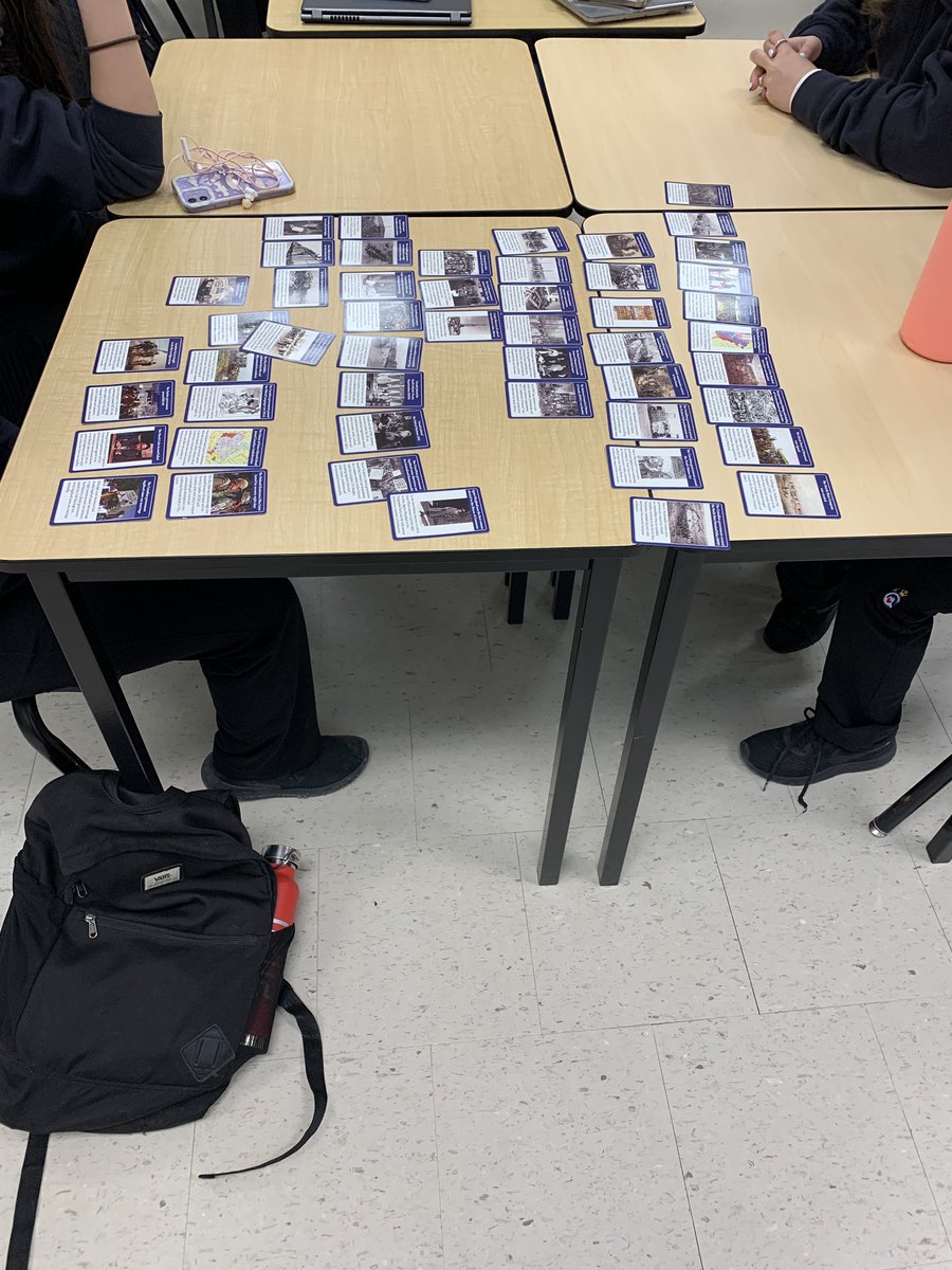 CWS_OLQWCA's tweet photo. Part 2. This is their first iteration. On Monday, they will revisit. @OLQWCA @TC2thinks @YCDSB #historyinpractice https://t.co/yVxWlHoJon