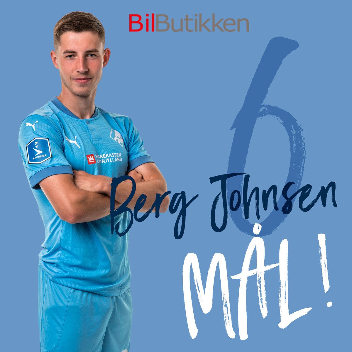MÅÅÅL!!!

Lasse Berg Johnsen udligner til 1-1!! ⚽💙

Vores norske midtbanegeneral scorer iskoldt på straffespark ❄️

Lasse Berg Johnsen er sponsoreret af BilButikken Randers &amp; Grenaa

#randersfc #sldk