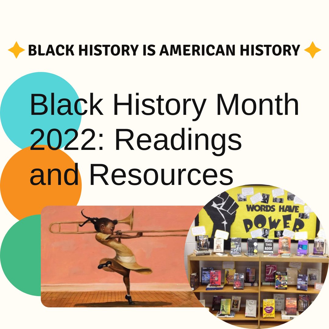 WITSchicago's tweet photo. In honor of Black History Month, here is a list of readings, resources, and ways to support anti-racism initiatives in your schools and communities. #blackhistoryisamericanhistory #thisisliteracy
https://t.co/Nd4SoQJ4mO https://t.co/hZSyX55dxO