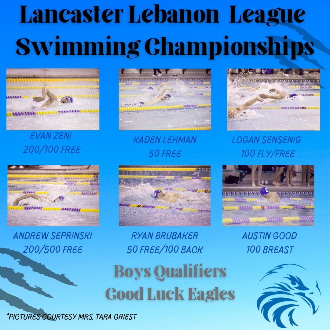 CocalicoSports's tweet photo. Good Luck Cocalico Swimmers at this weekends Lancaster Lebanon League Swimming Championships https://t.co/C11JKZS2f6