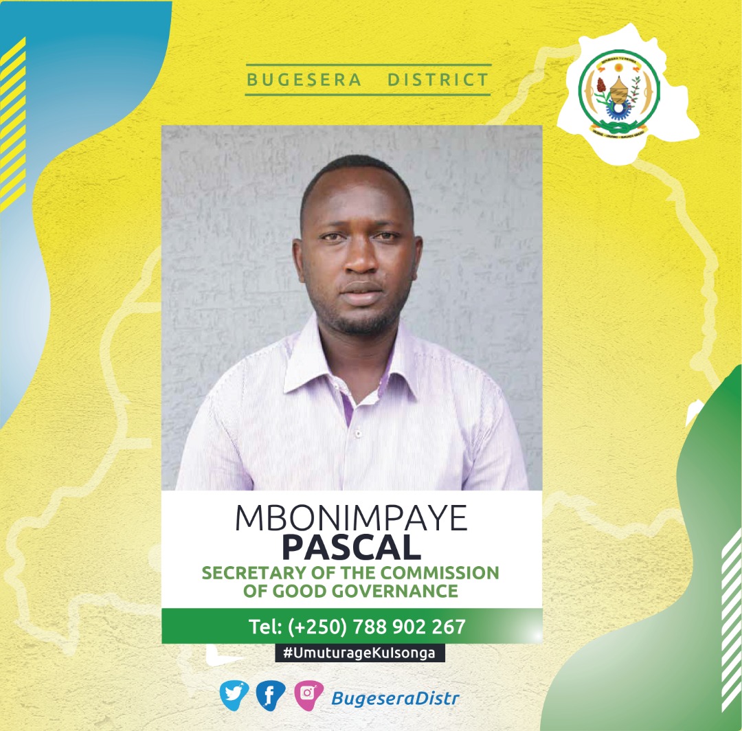 BugeseraDistr's tweet photo. Andi mafoto y'abagize Komite Ngenzunzi igizwe n'abajyanama 5 mu Karere ka @BugeseraDistr
#UmuturageKuIsonga. #Abakeramurimo. #ServiceDeliveryWeek. https://t.co/1dcxGpUX9l