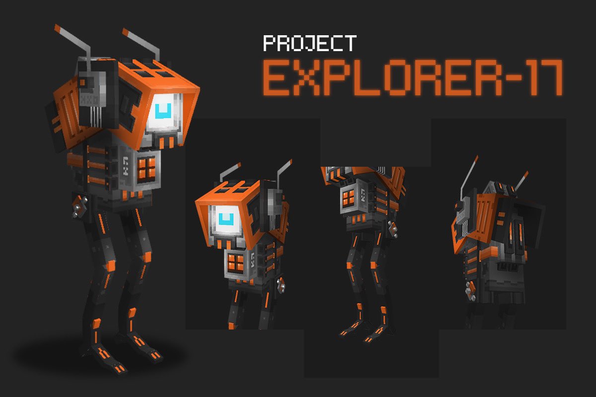 sickosoji's tweet image. Here we go again! What chu guys think??🥺 #explorerproject #blockbench #3DModel