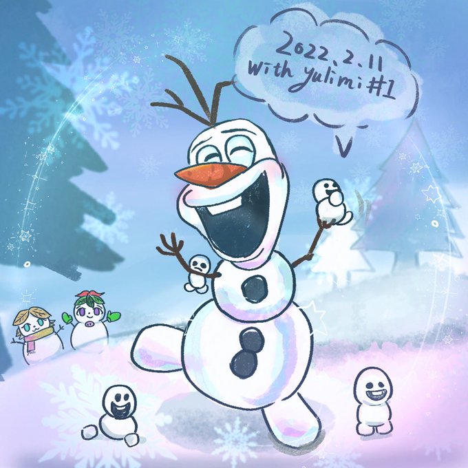 オラフのtwitterイラスト検索結果