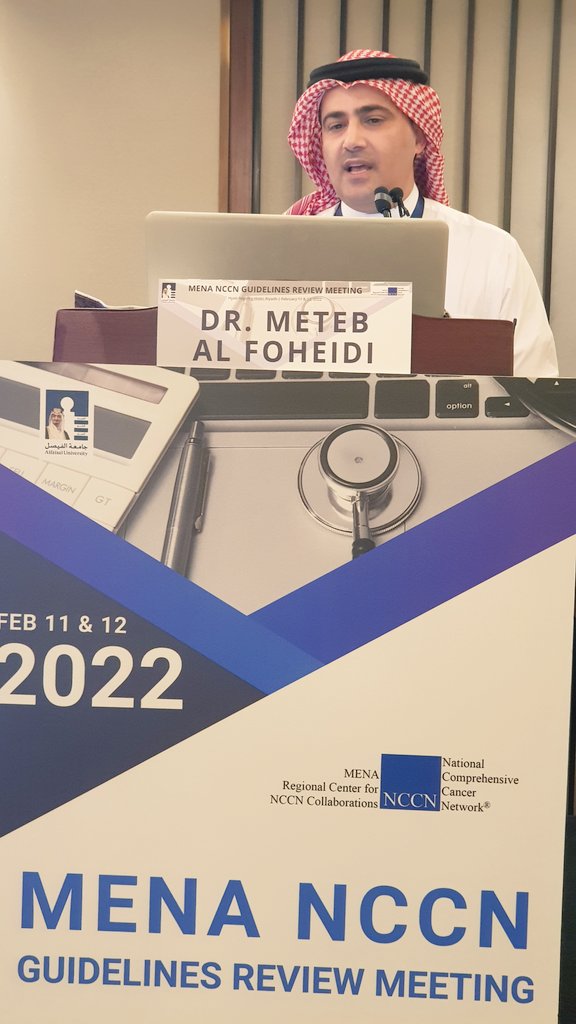Oncology_Events's tweet image. Review of #Breast_Cancer #MENA_NCCN Guidelines By Dr. Meteb Alfohaidi  @drfoheidi 

Excellent presentation