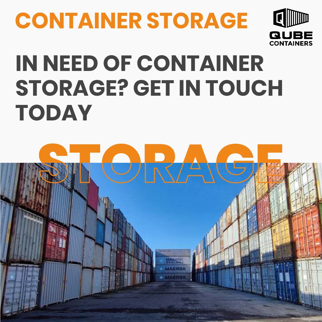 Find out how Qube Containers can help support you with container storage by clicking the link below: 👇
qubecontainers.co.uk/container-stor…
enquiries@qubecontainers.co.uk ✉
03301 229943📞
#containerstorage