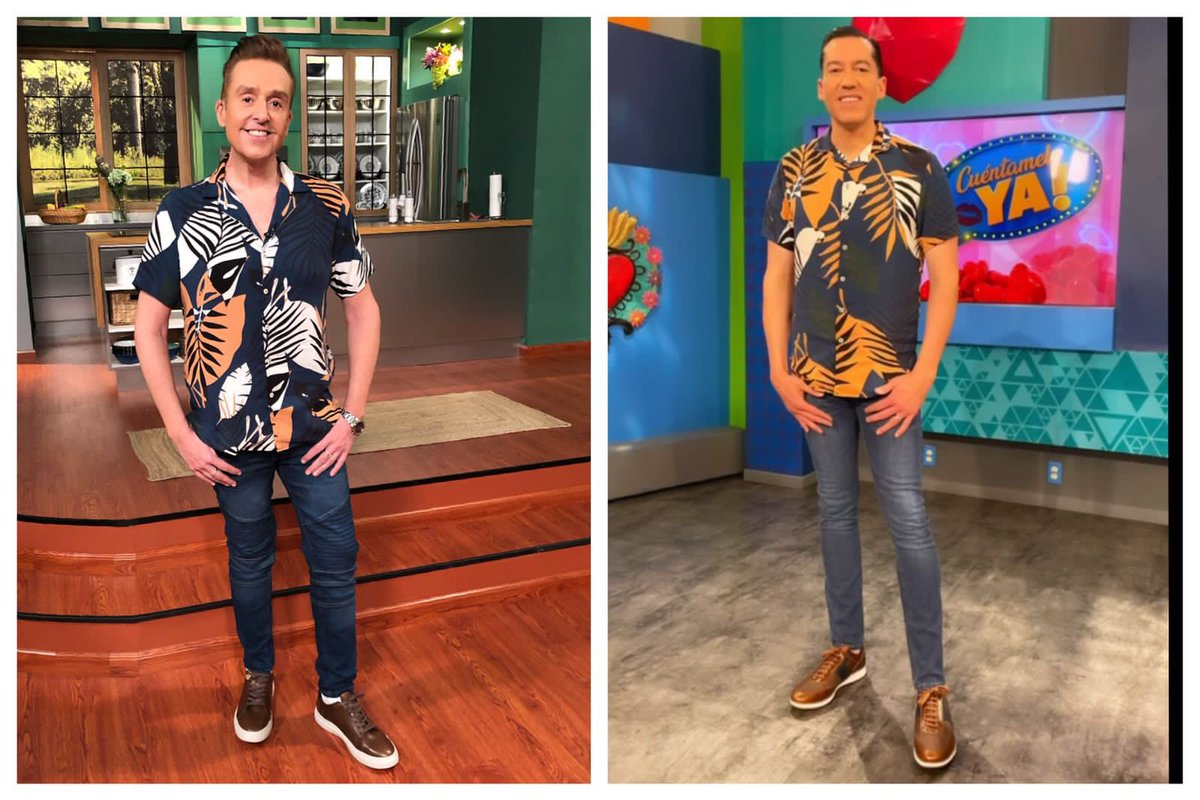 DaniBisogno's tweet photo. Mira mi @Jorge_Ugalde no me andes copiando look! Jajajajajajajajaja https://t.co/aUmR5NIXNU