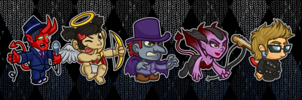 crusadersIdols's tweet photo. It's just a one, two, three, four, five. Everybody in the car so come on, let's ride. Frankie and his friends are buffed up this weekend to make monsters into pelts.

Rocky, Sally, Warwick, Katie, and Frankie are buffed all weekend long!

Check out Fedora Go Lightly Weekend Buff! https://t.co/db8aOkEDbG