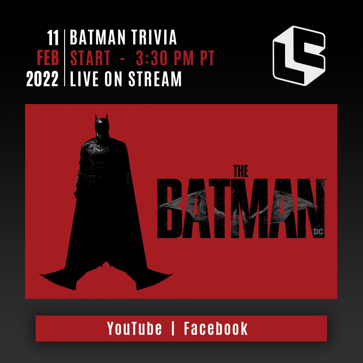 Loot Crate (@lootcrate) on Twitter photo Holy Educrated, Batman! We're back with more trivia to celebrate #TheBatman. Guest hosted by TikTok, gamer, and BatFam expert, <a href="/ThePandaRedd/">Panda Redd</a>! 🦇🐼 Holy Educrated, Batman! We're back with more trivia to celebrate #TheBatman. Guest hosted by TikTok, gamer, and BatFam expert, <a href="/ThePandaRedd/">Panda Redd</a>! 🦇🐼