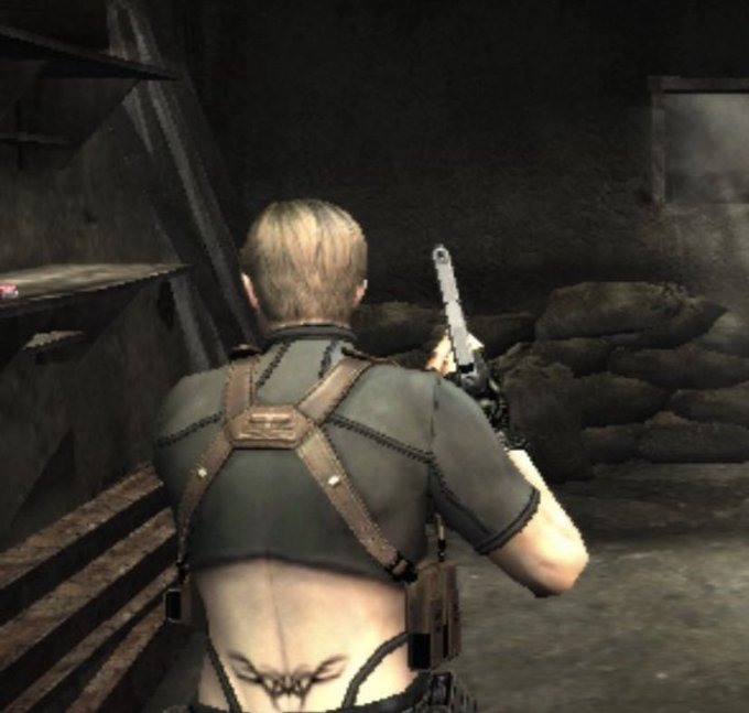 neuromanso's tweet photo. Remake de Resident Evil 4? https://t.co/YTFmhQ7ey1
