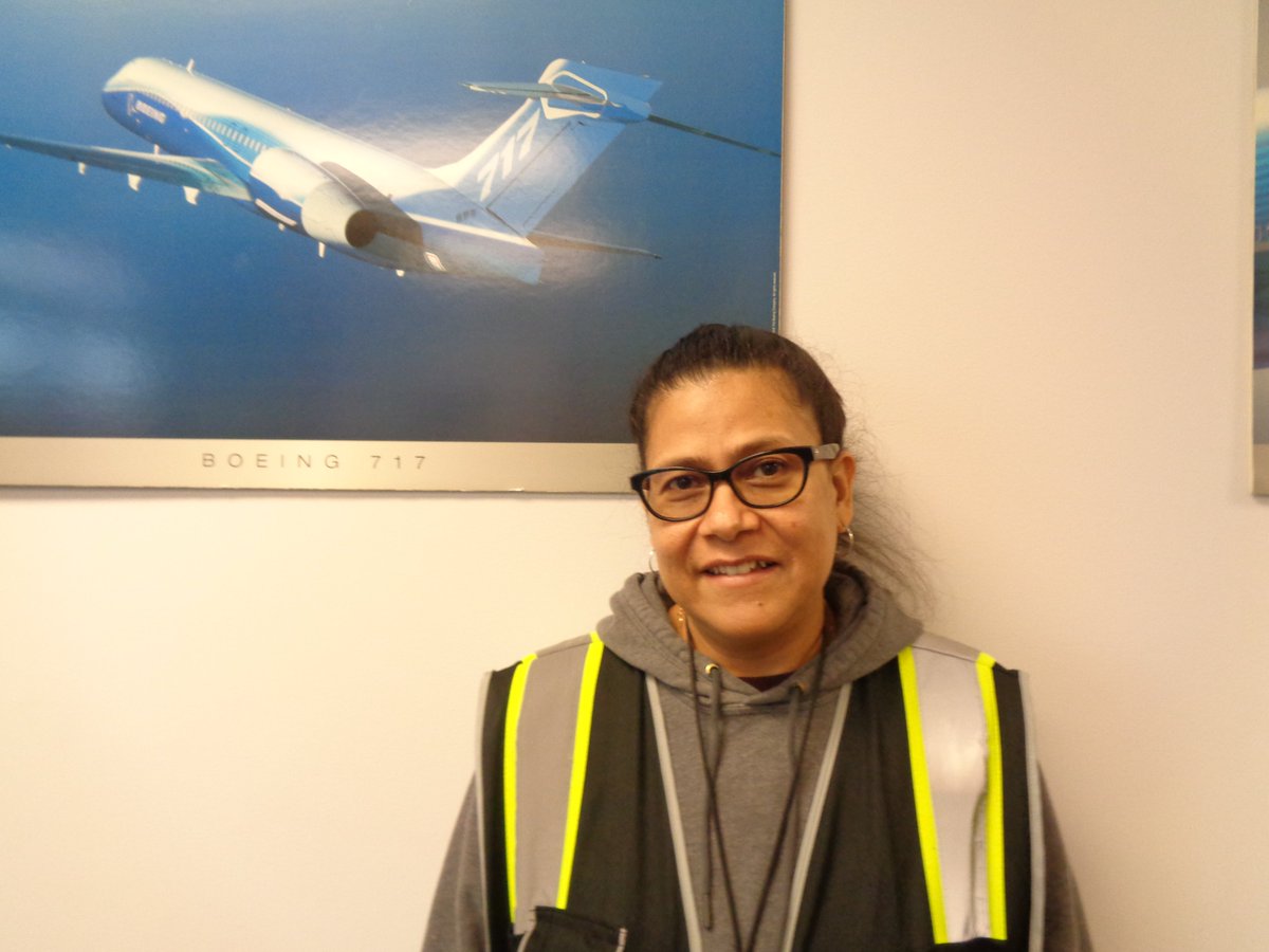 PioneerWA's tweet photo. Happy Friday- #TGIF! Thanks to Elvira Morales, distribution support, in the #AerospaceParts Control Area at Pioneer Distribution Center. She has been w/Pioneer over 18 yrs. & is a #TopEmployee that puts out the most production & leads by example. #AppreciationPost #SuperEmployee https://t.co/zB2EXCRVgs