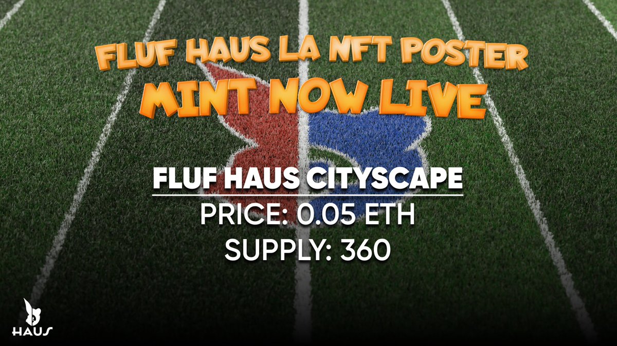 flufworld's tweet photo. Aaaaaaaaaaaand, we're live! 

Posters minting here: https://t.co/ROL1GPrZqK

Good luck ✌️

#FLUFHaus #FLUFWorld #NFTMint https://t.co/p4CYo2APQC