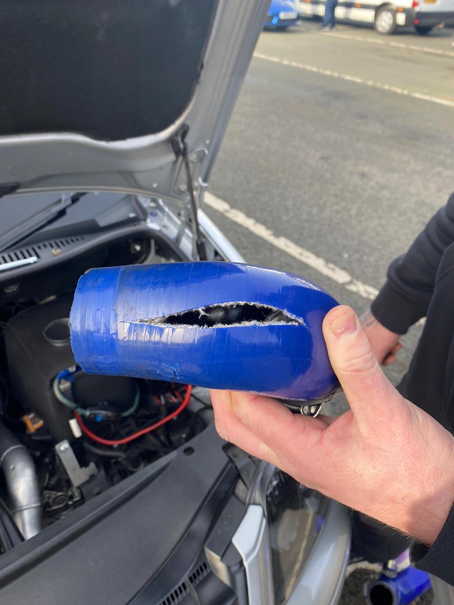 onewheel4x4's tweet photo. When the boost pipe bursts on the track, there’s only one thing in the world that will fix it!
#caddy #caddylife #caddy2k https://t.co/CFBLg1p9qq