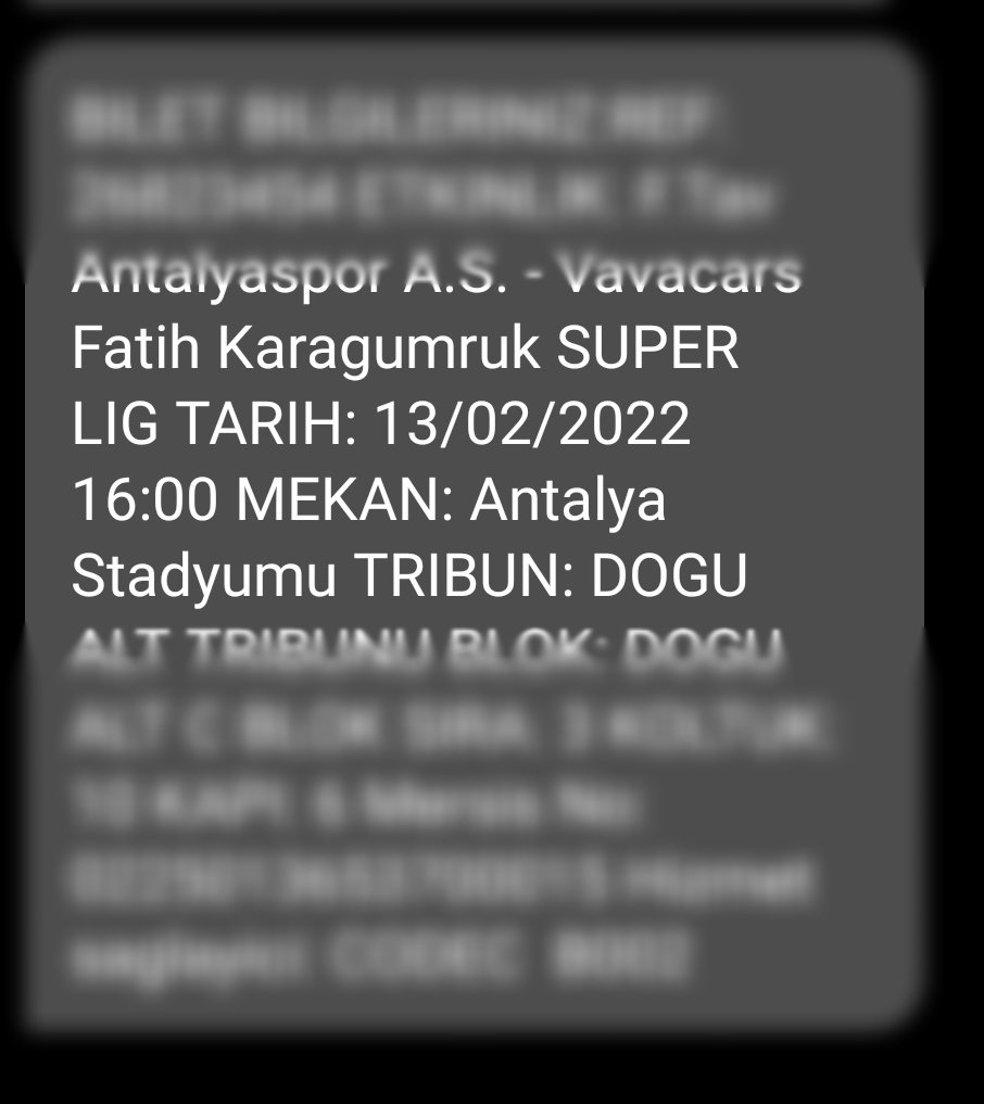 Bilet için teşekkürler <a href="/Antalyaspor/">Hesap.com Antalyaspor</a> umuzun değerli kadrosu. 💪
Pazar günü bir de galibiyet hediye edersiniz demi 😎♥️🤍 <a href="/25_boffin/">Ruud Boffin</a> <a href="/sinanguemues18/">Sinan Gümüş</a> <a href="/ozmerthakan/">Hakan Özmert</a> <a href="/BnyaminBalc6/">Bünyamin Balcı</a> <a href="/dogukansinik/">Doğukan Sinik</a> <a href="/AP16Official/">Andrea Poli</a> <a href="/LuizAdriano_9/">Luiz Adriano</a> <a href="/gokdenizz7/">Gökdeniz Bayrakdar</a> <a href="/alassanendao20/">alassane ndao</a> @GhachaHoussa