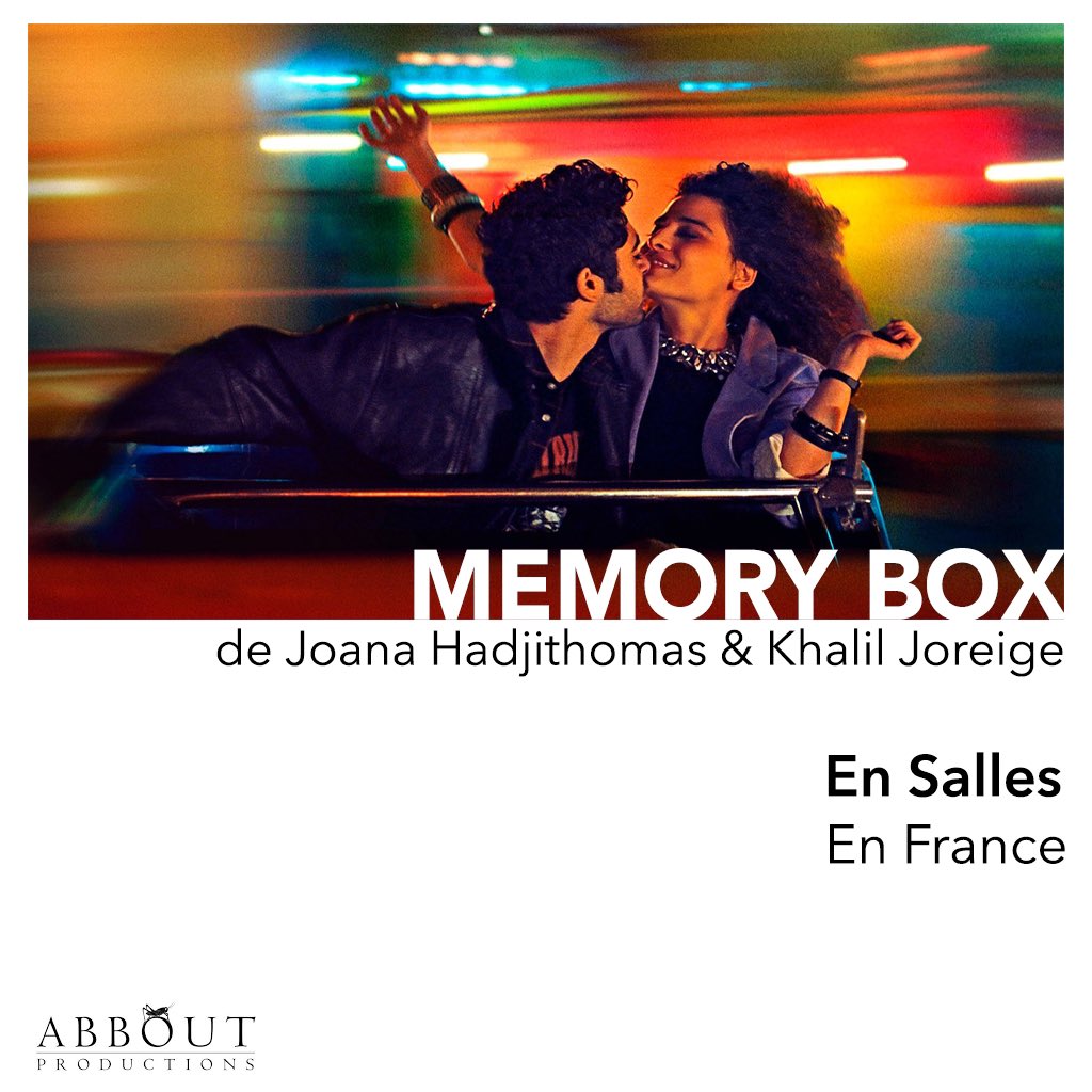 AbboutProd's tweet photo. Memory Box de Joana Hadjithomas & Khalil Joreige passe toujours en salle à Paris et partout en France. Il est encore temps d’aller le voir! #LebaneseCinema #WorldProductions #AbboutProductions https://t.co/7RnufwJ4ZV