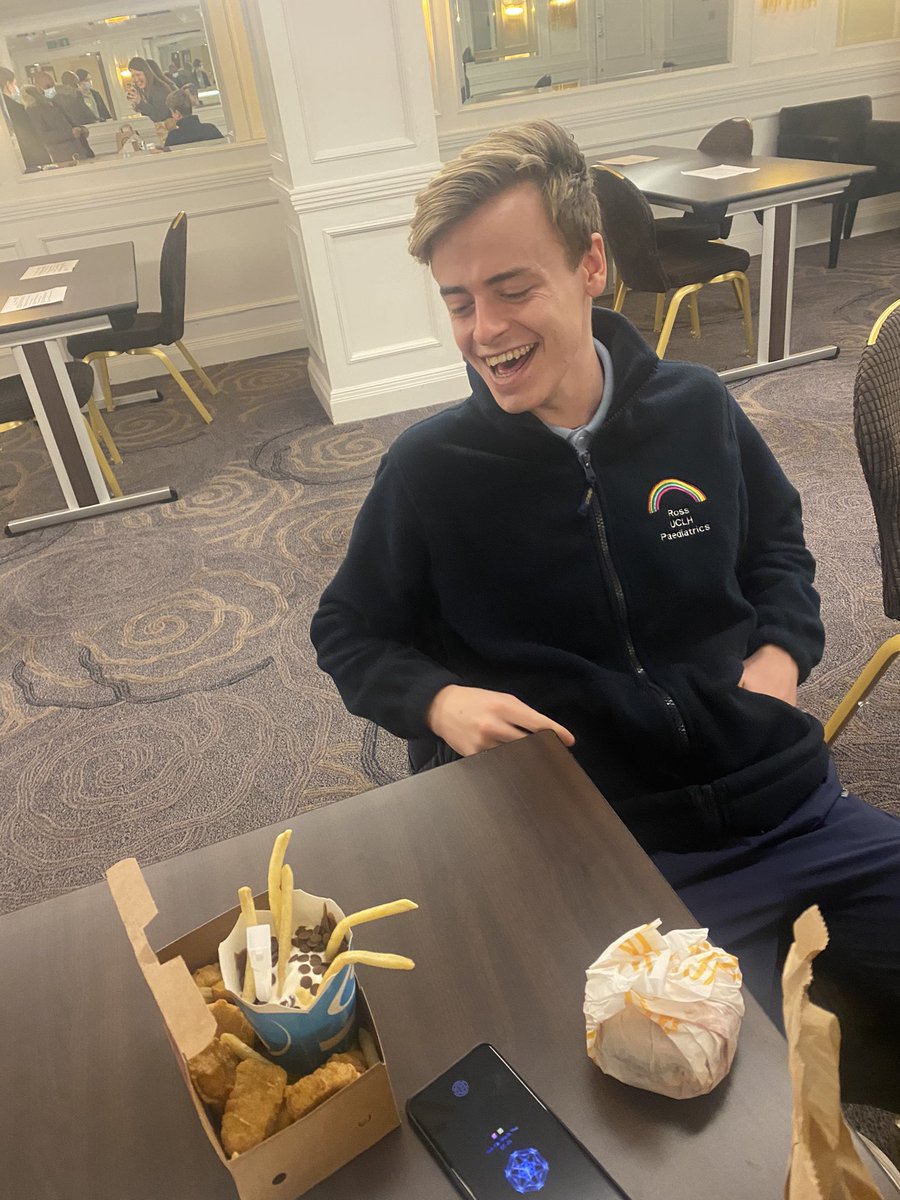 We celebrated the ‘King of Maccas’ birthday in style this week... check out his cake... <a href="/RDTherapies/">Ross Drillingcourt</a>