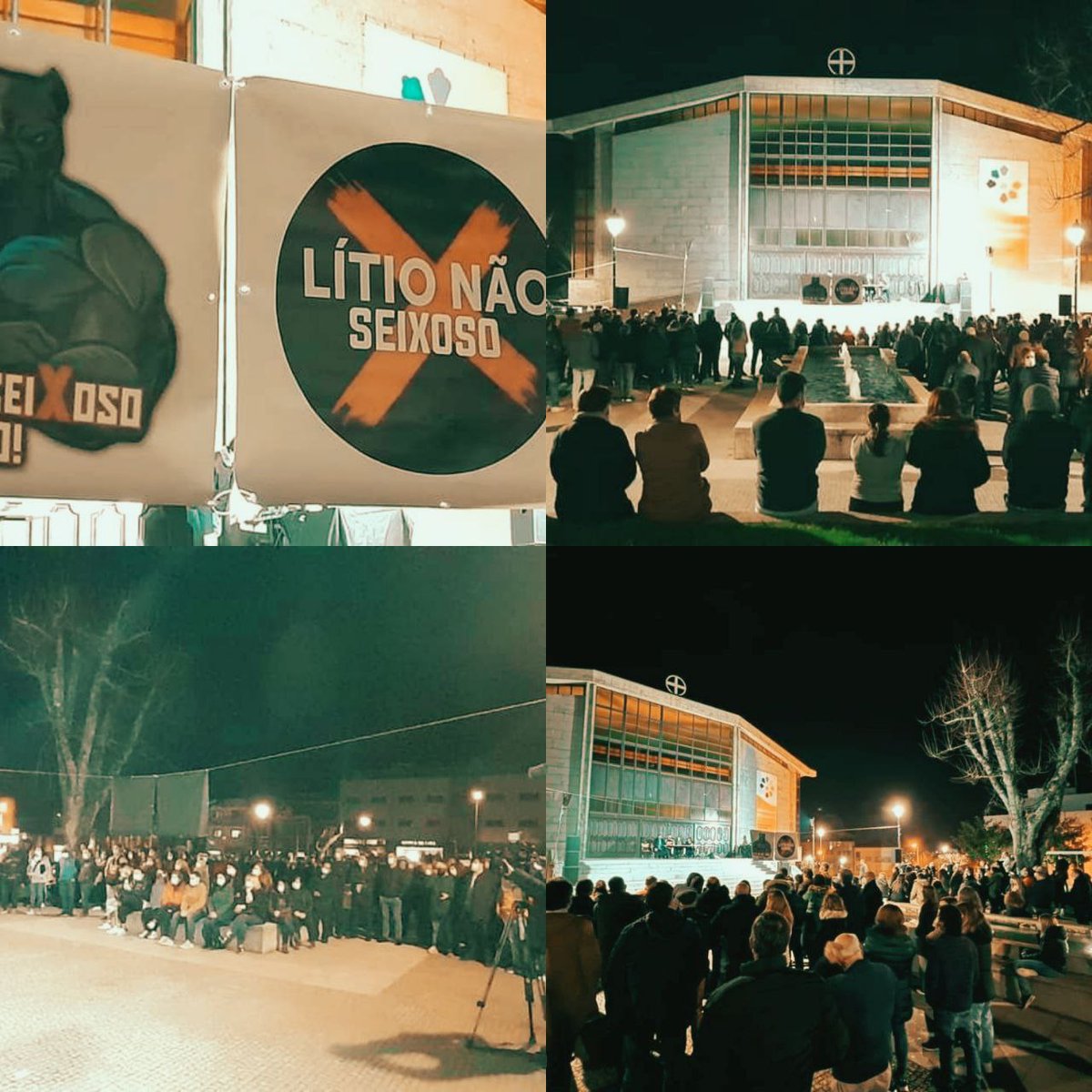 Guilhotinainfo's tweet photo. #Lixa Sessão de esclarecimento sobre mineração
As populações desta zona nunca foram informadas sobre os projectos de mineração. A 1a sessão sobre o tema não foi organizada pelo governo nem pelos autarcas, mas pelo recém-criado Movimento SEIXOSO-VIEIROS: LÍTIO NÃO!
Solidariedade! https://t.co/UKHAQfNF96