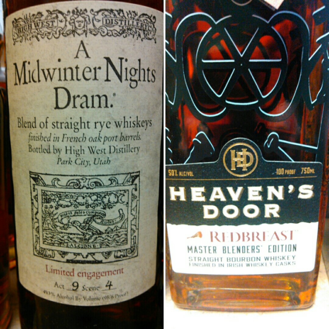 A Noah's Ark sort of day! Two of each available.
Remember a week from today is our Rare Bottle Release. 
Full info at harborwinespirits.com