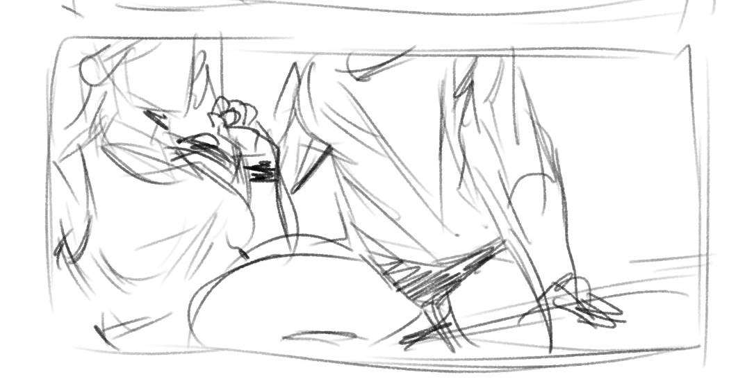 I drew these little panels yesterday, but I haven't finished them
lesbians lets goo 