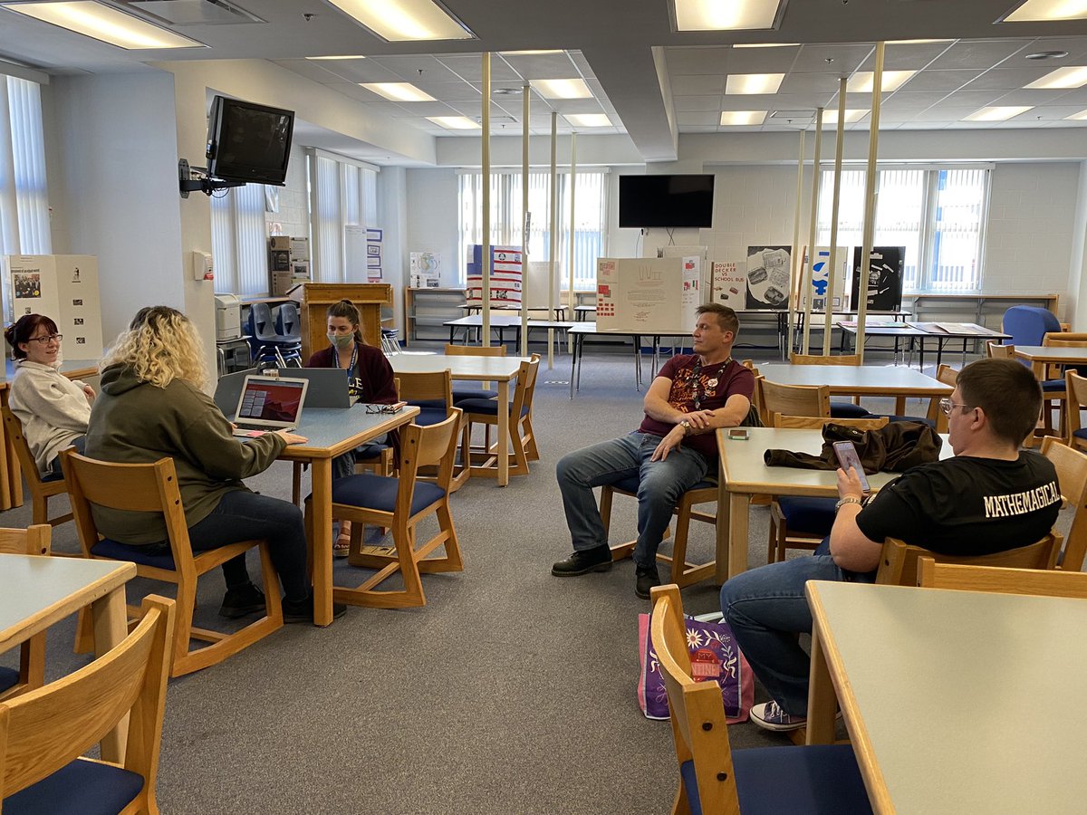 We love when our new teachers and mentors at <a href="/PRSMS_Eagles/">Paul R. Smith Middle</a> get to collaborate and learn from one another. Way to SOAR!