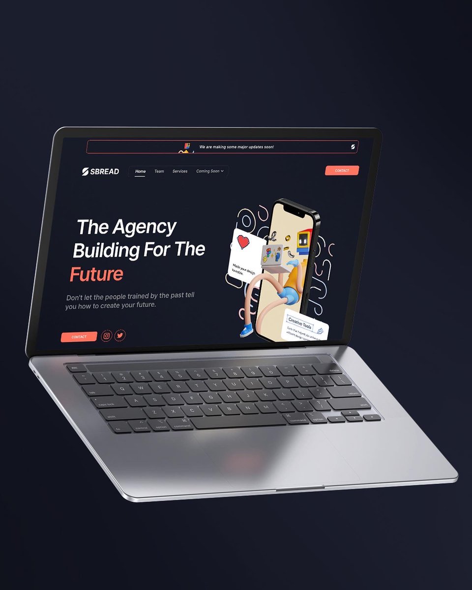 sbreadco's tweet image. Here’s what we’ve been up to the last 40 months since we posted:

🖥 Website Revamp
🥇 Golden Circle + Services for the Future
✅ Mission, Vision, Values 

Still a bunch of young adults doing cool shit for the future (if you don’t know what NFTs are, YIKES)