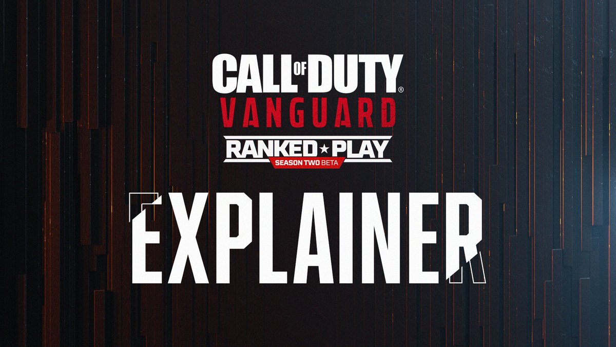 Ranked Play Beta is officially coming to #Vanguard on Thursday, Feb. 17! 

We’ve got all the details here ▶ bit.ly/RankedPlayBlog