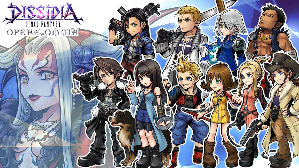 Dissidia final fantasy opera omnia.