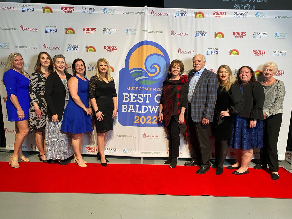 StateFarmFHJ's tweet photo. A HUGE THANK YOU for voting us the #1 Insurance Company in Baldwin County for 2022!!!!  We absolutely LOVE serving you and your families.

#bestofbaldwin #baldwincountylife #statefarm #foleyal #gulfshoresal #orangebeachal #lillian #elberta #bonsecour #magnoliasprings #summerdale https://t.co/c9rfo3rxeb