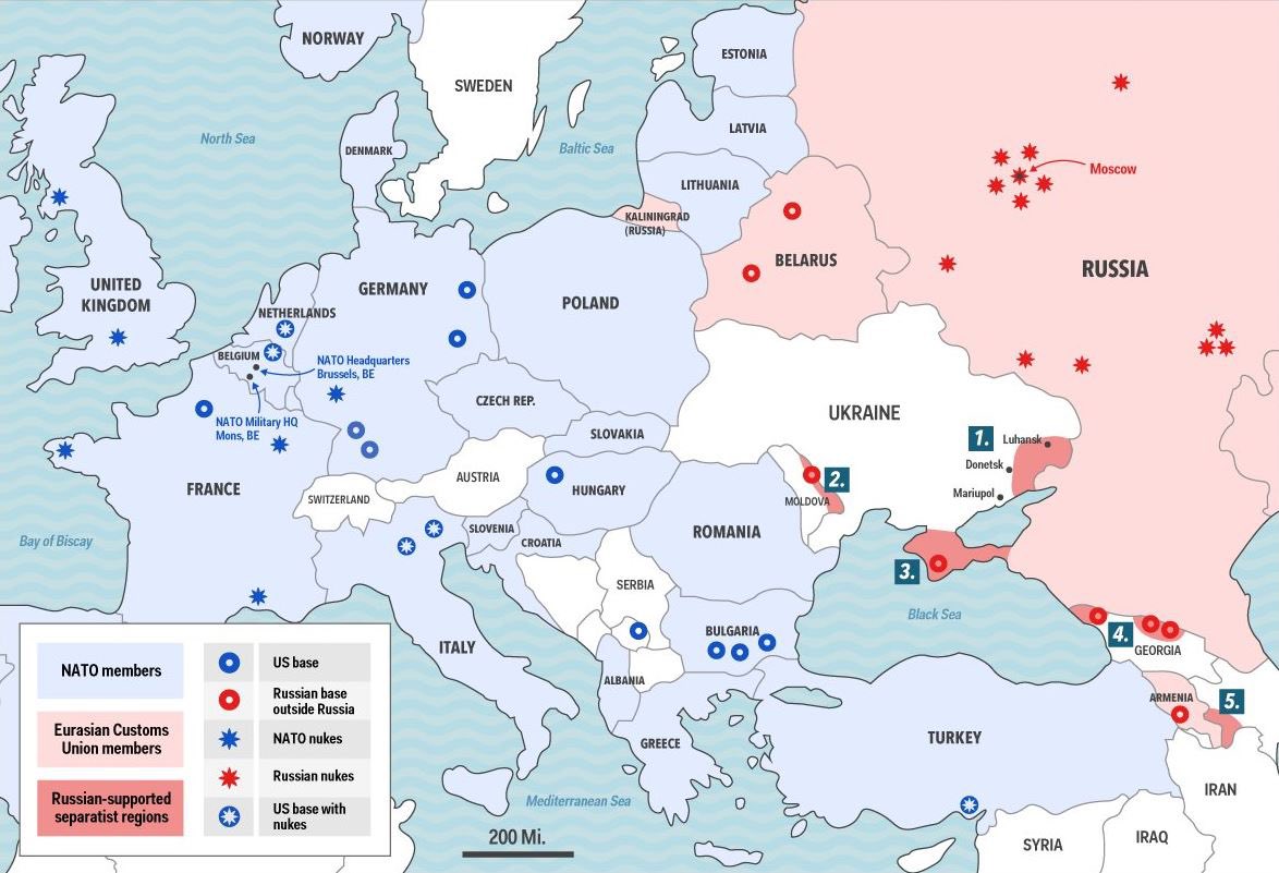 وروسيا خريطة اوروبا خريطة اوروبا
