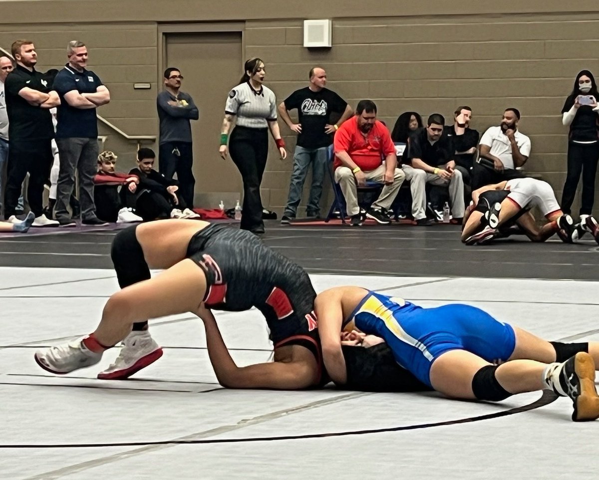 Bos_Wrestling's tweet photo. Lady Pioneer Domination
District Champion 🏆
Regional Champion 🏆 🥇
Headed to the State Wrestling Championships!!!
Jr. Alana Lee 3-0 3 pins
20-0 on the year!
#pintowin #goldenpin #UILSTATE
@emsisdathletics
@boswellhs https://t.co/oBNQW82b4s