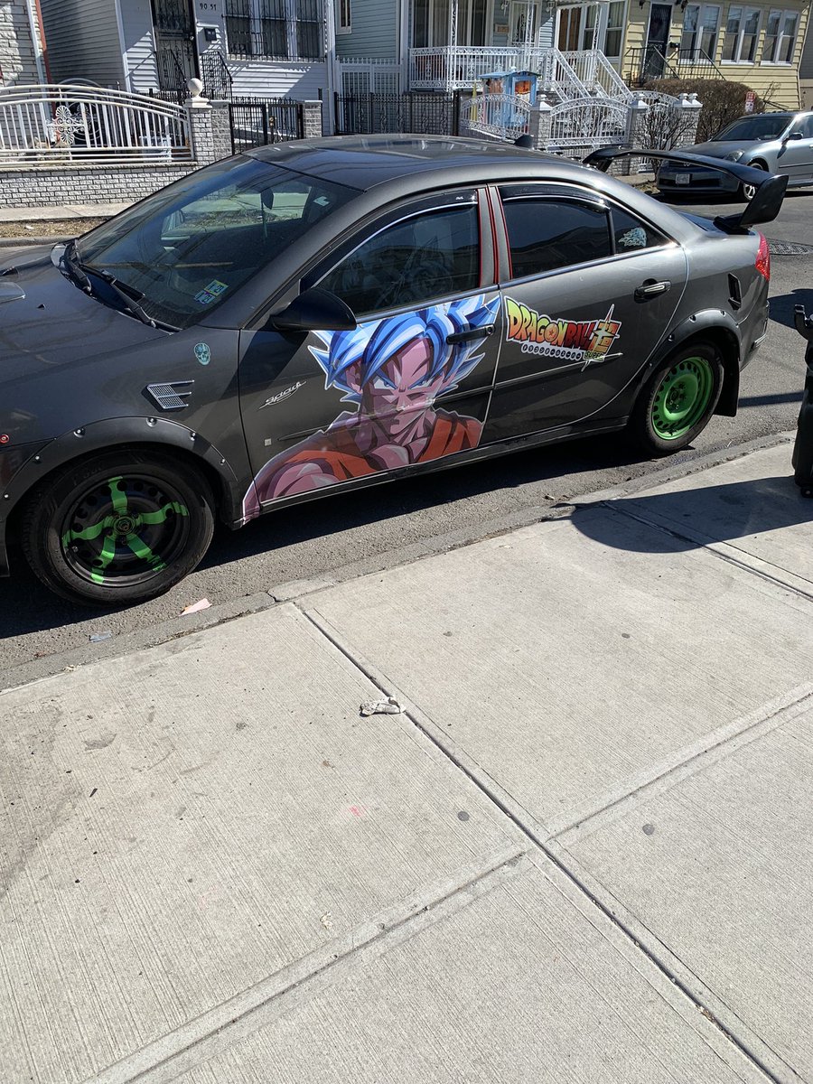 sprfcl's tweet image. Would you go on a date with me in the DBZ mobile?