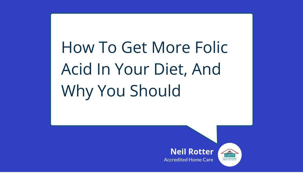 Many seniors can benefit from having regular amounts of folic acid, which can be in their diet, part of their supplements, or in larger prescribed quantities.

Read more 👉 lttr.ai/sme7