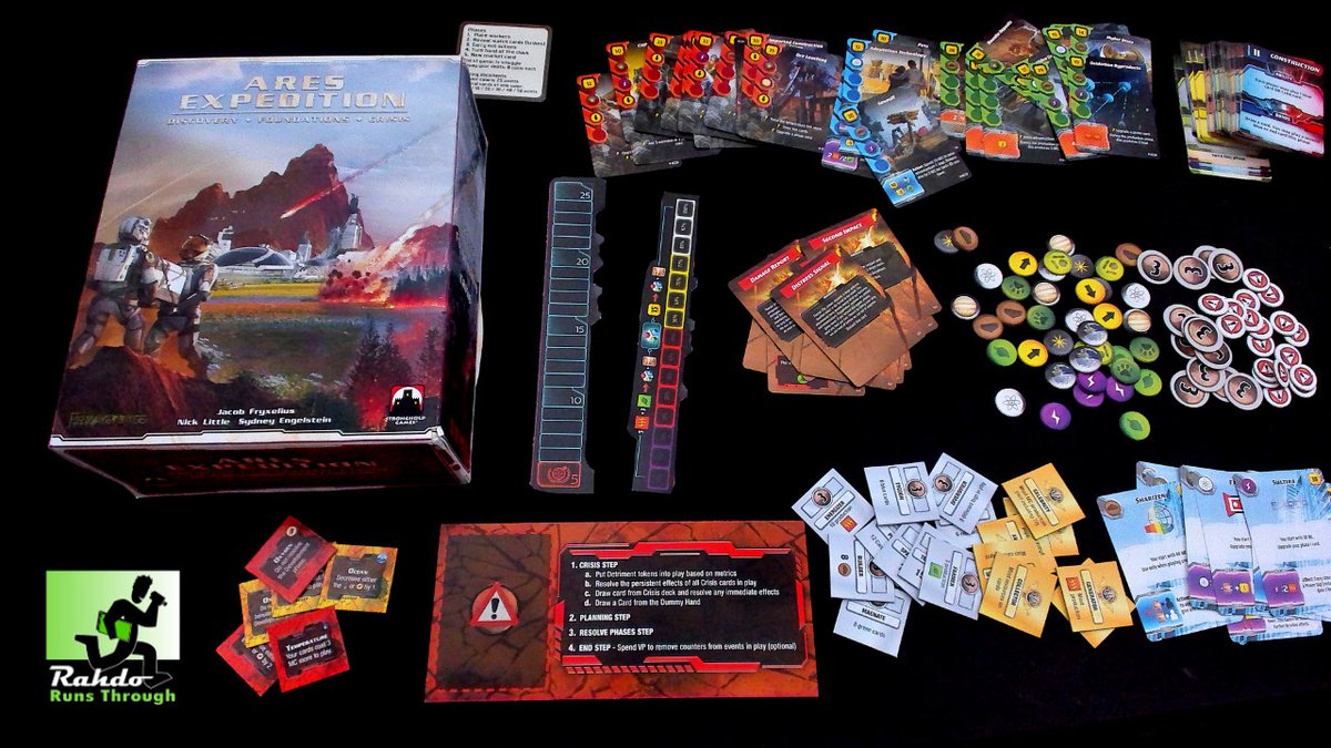 Yesterday on Twitch I took a look at an unannounced new expansion for Terraforming Mars: Ares expedition, made a huge announcement for the channel, and did a bunch of other stuff too. And here it all is next day on Youtube! :) youtu.be/ipto6uU1YeQ