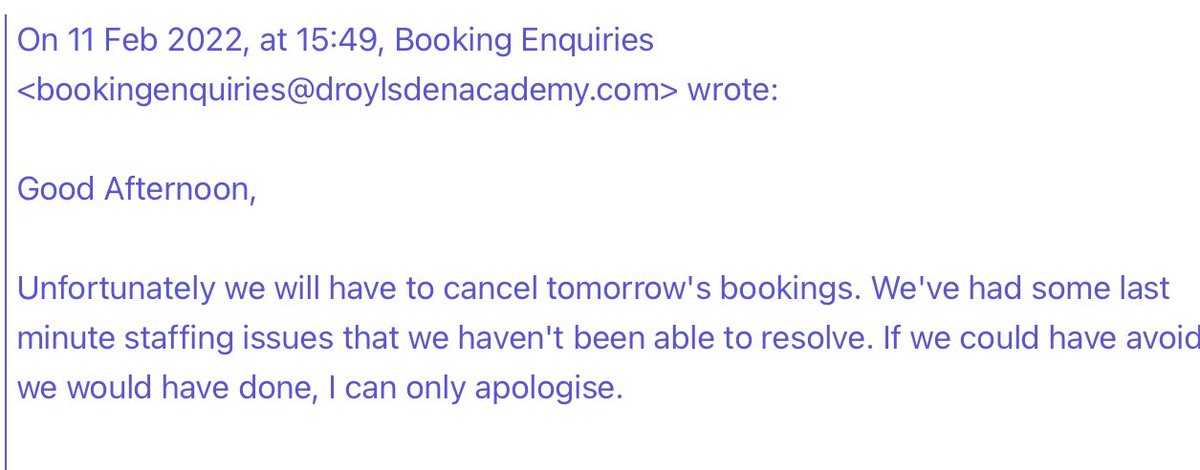 EMJFL's tweet photo. URGENT NOTICE
Unfortunately All games at Droylsden Academy tomorrow are OFF. Please see below. Whilst it is very disappointing it is beyond our control. https://t.co/7DvQXG0OFv
