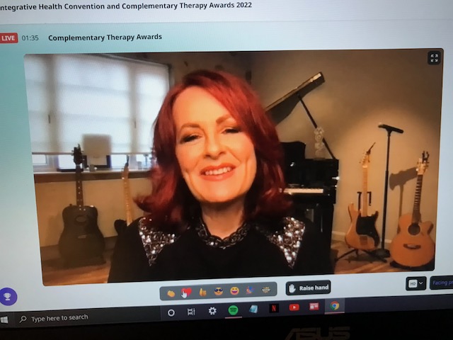 Wonderful welcome from Carrie Grant MBE, our host for the Complementary Therapy Awards 2022 ceremony – good luck to all our finalists! #CompTherapyStars
<a href="/CarrieGrant1/">Dr Carrie Grant MBE (hc) 💙</a> <a href="/ChamberlainDunn/">@chamberlaindunn💙</a> <a href="/Integrative_HC/">Integrative Health Convention</a> <a href="/CollegeofMed/">College of Medicine</a> <a href="/ukhealthradio/">UK Health Radio™</a>