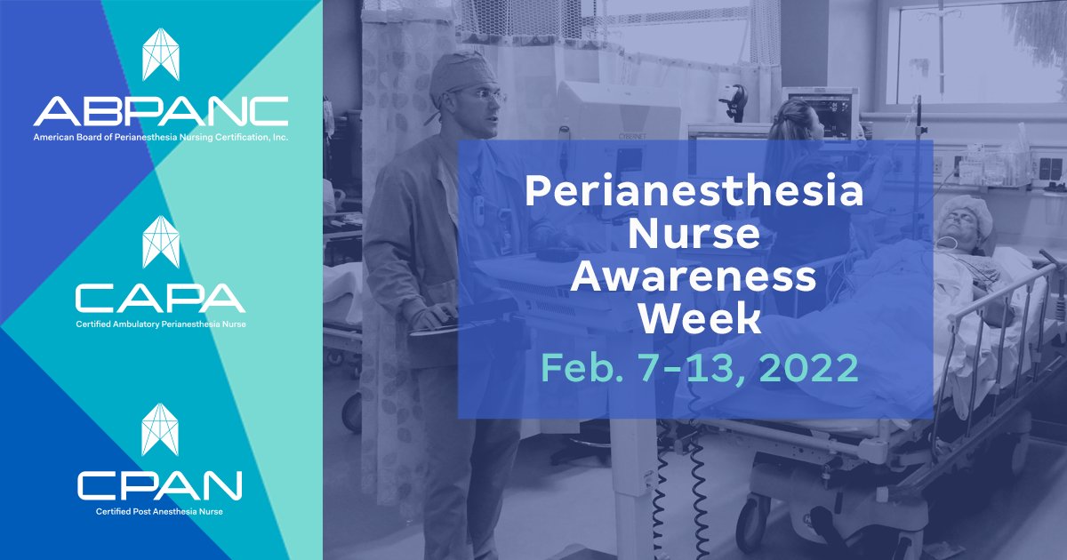 abpanc's tweet photo. Happy #PANAW! Today we celebrate your continued continued resilience of #perianesthesia nurses in this ever-changing healthcare landscape. Thank you for all you do!
#Nursing #RN #CPAN #CAPA #PACU #Postanesthesia #Preanesthesia #Anesthesia https://t.co/KWrcxGT1Vb