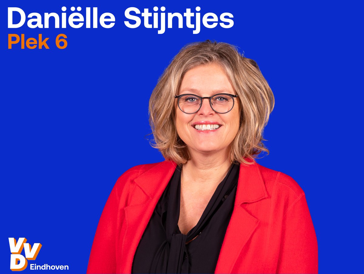 📣 “Uiteindelijk willen we toch allemaal Eindhoven met goede ‘vibes’ doorgeven aan de volgende generatie!”
👉 Danielle Stijntjes - #6
Stratum - Roosten
Ondernemer

#vvd #gemeenteraadsverkiezingen #eindhoven #brainport