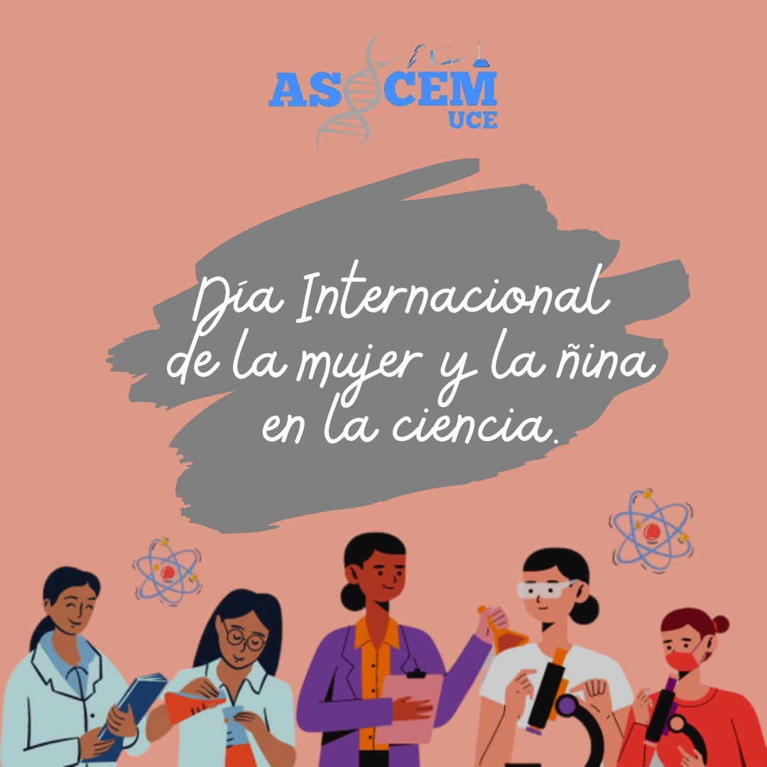 AsocemUce's tweet photo. Las mujeres científicas desafiaron los prejuicios y cambiaron el mundo para siempre. ✨

Hoy queremos felicitar a todas aquellas mujeres admirables que contribuyen positivamente a la comunidad científica. 🔬🧬

#DiaMujerYNinaEnLaCiencia 
#WomeninScienceDay https://t.co/f6WZX4T1g3
