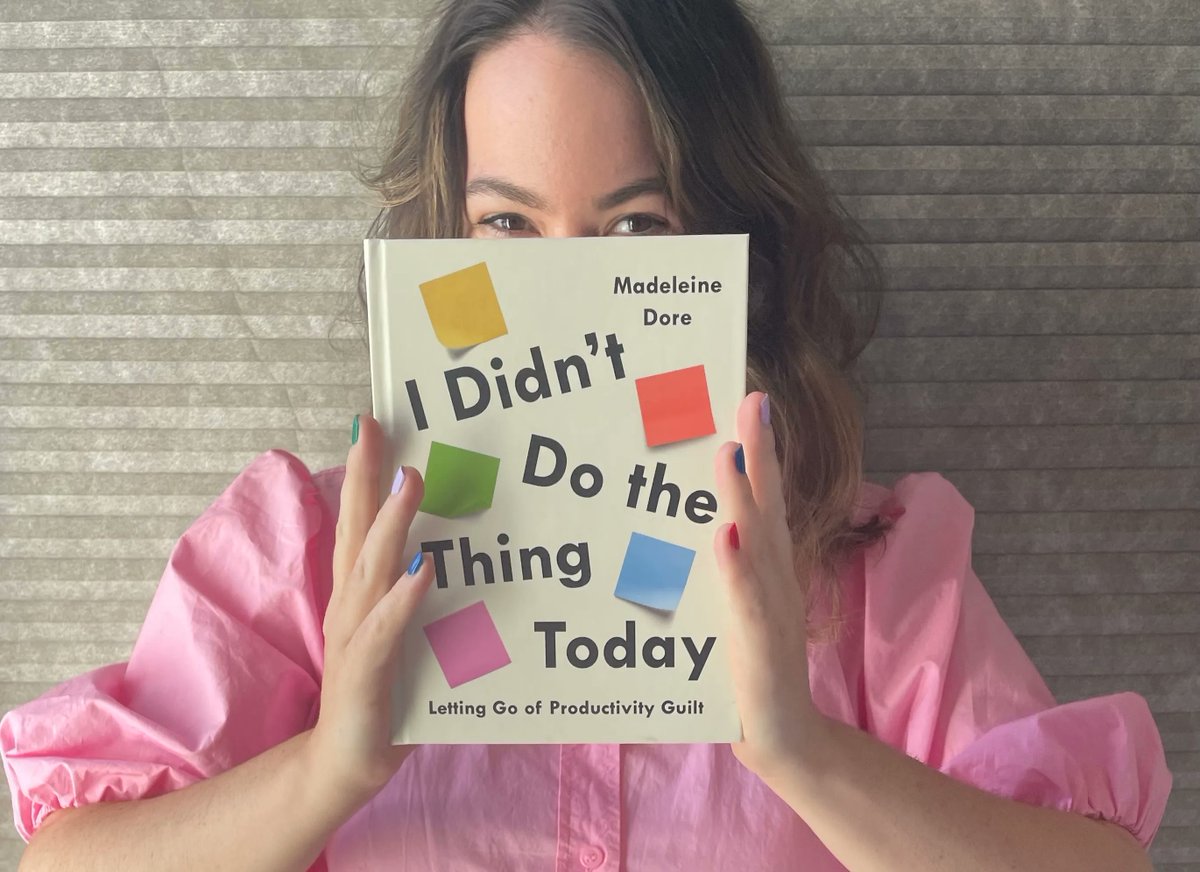 Here's something else to get excited about!! 🎒 Join us and Madeleine Dore next week (Feb 15) for a live confessional on navigating productivity guilt buff.ly/3LtibtN