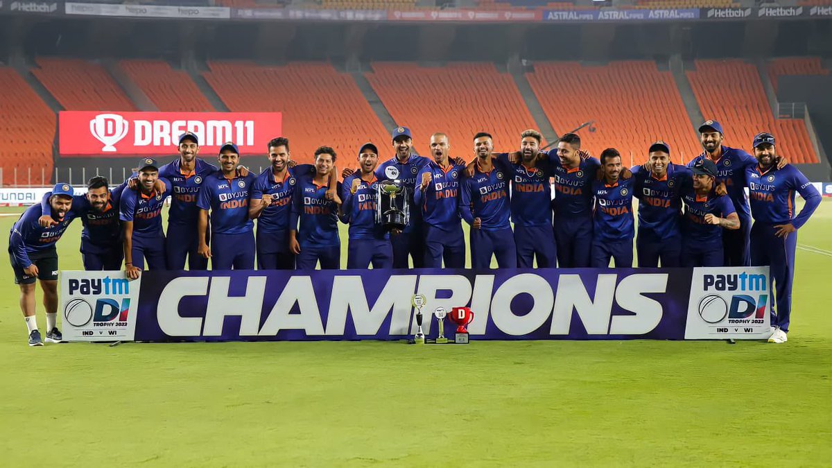 yuzi_chahal's tweet photo. Champions 🇮🇳 🏆 https://t.co/KkoHwhpudy