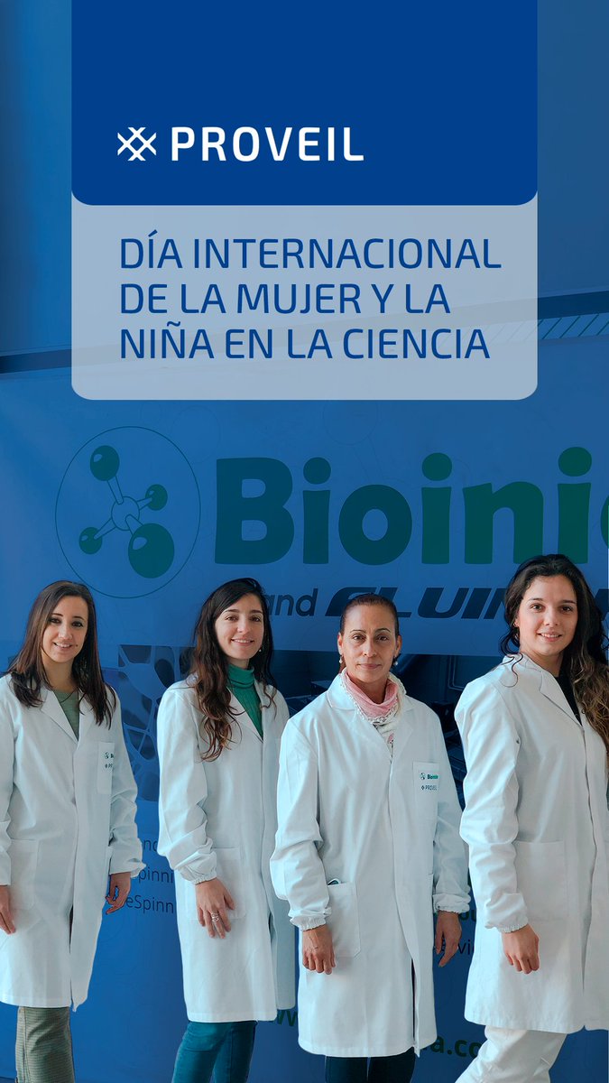 ProveilMasks's tweet photo. ¡En Proveil celebramos el Día Internacional de la Mujer y la Niña en la Ciencia!

No te pierdas la entrevista a nuestro brillante equipo de I+D 👏🏻

https://t.co/ybVihgzIqK https://t.co/zBQKYfrzSf